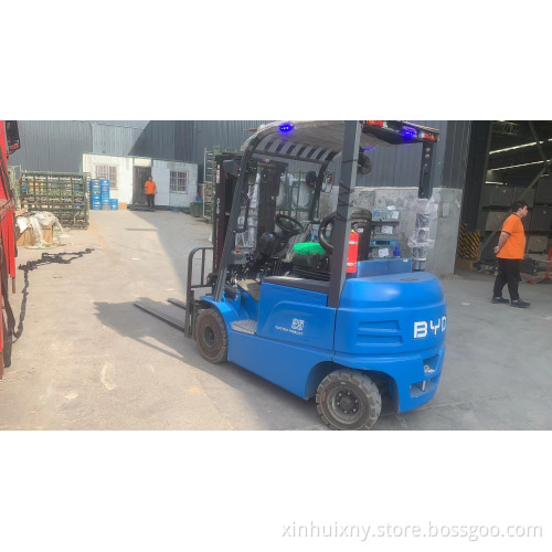 FORKLIFT ELETTRICA PILATTO ELETTRICO CHOT ELETTRICE 1.2T 1.5T FORKLIFT personalizzato PURA BATTERE BATTERA BACK BYD NUOVA FORKLIFT ENERGIA